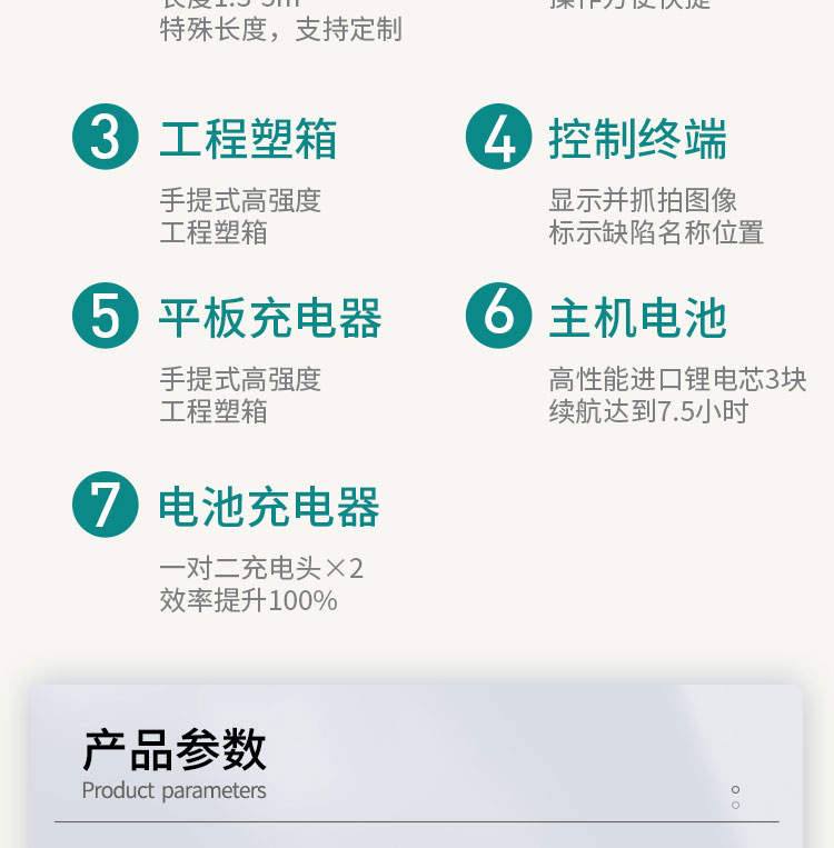快通牌KT-995QV高清無線管道潛望鏡(18)